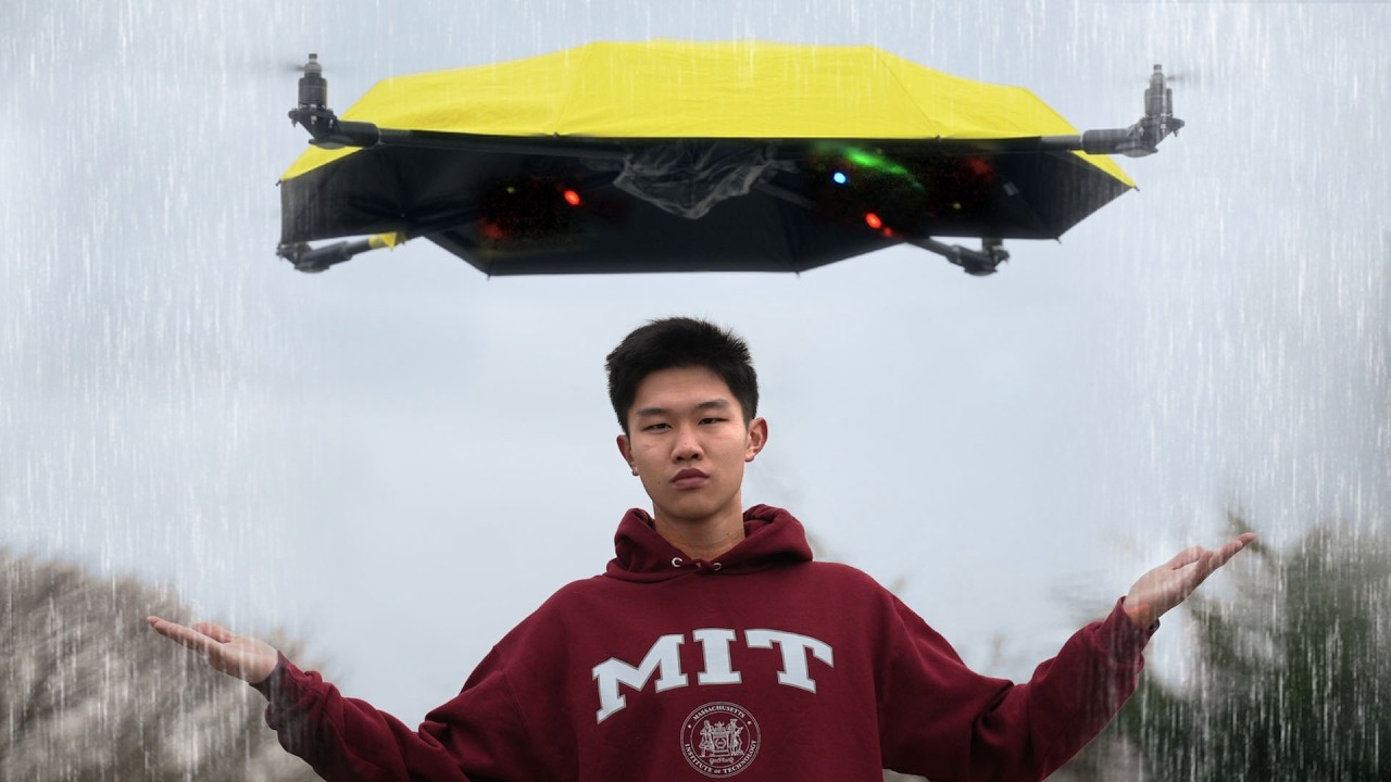 I Built a Fully Autonomous Flying Umbrella