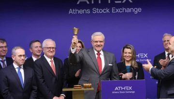 Πειραιώς: Στο ταμπλό του ΧΑ οι μετοχές της τράπεζας μετά την συγχώνευση με την Πειραιώς Financial Holdings (φωτογραφίες)