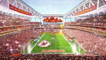 Οι Τσιφς γράφουν ιστορία με επένδυση στο νέο γήπεδο αξίας 3 δισ. δολαρίων στο Κάνσας