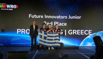 Aσημένιο μετάλλιο για την Ελλάδα στην Παγκόσμια Ολυμπιάδα Ρομποτικής 2025 (WRO), με στρατηγικό συνεργάτη την COSMOTE TELEKOM