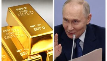 Ρωσία: Κέρδη $216 δισ. από τη ραγδαία άνοδο τoυ χρυσού