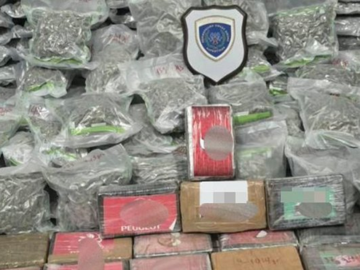 Εντοπισμός και κατάσχεση ναρκωτικών ουσιών αξίας 1.700.000 € και σύλληψη 2 ατόμων στην Πάτρα
