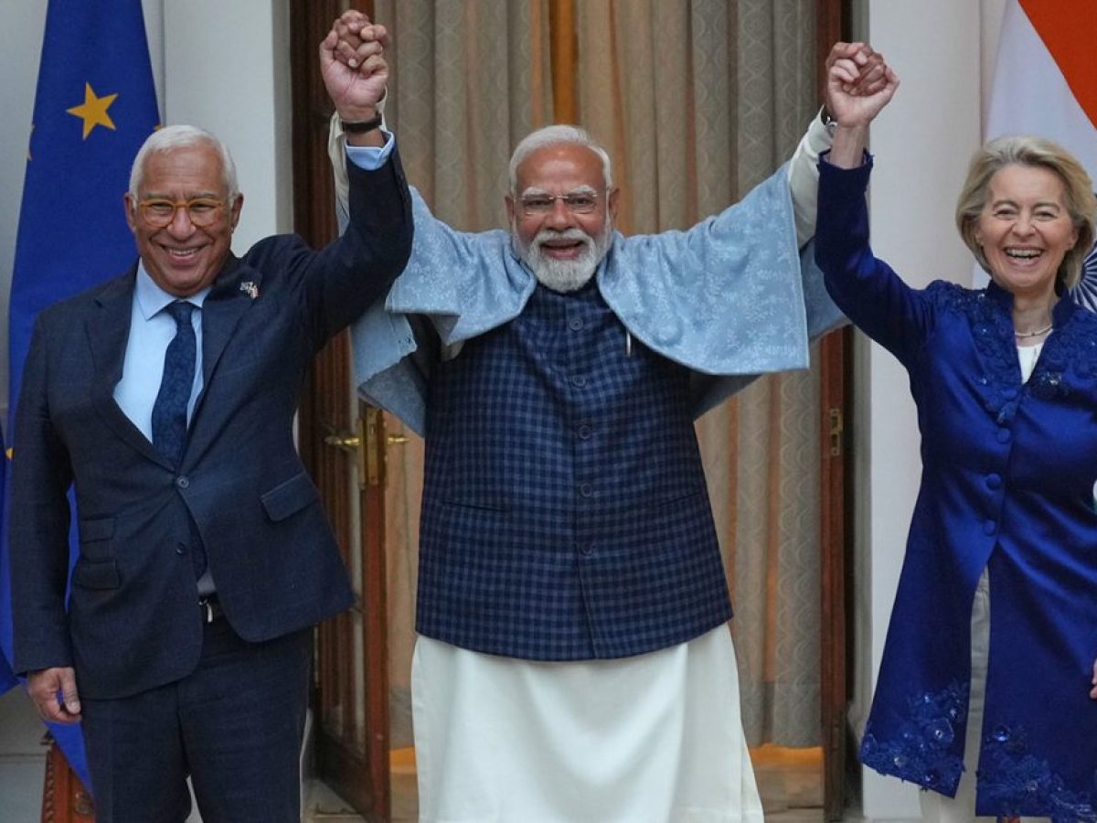 Η Ινδία και η ΕΕ σύναψαν εμπορική συμφωνία ελεύθερου εμπορίου μετά από δύο δεκαετίες διαπραγματεύσεων