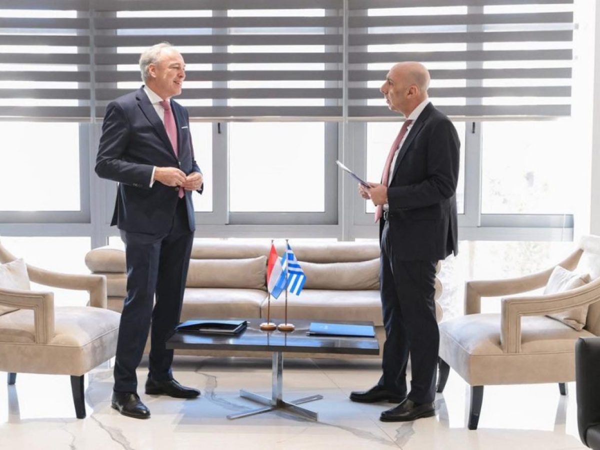 Μπρατάκος: Η ενίσχυση των επιχειρηματικών διαύλων Ελλάδας – Λουξεμβούργου μπορεί να δημιουργήσει νέες ευκαιρίες