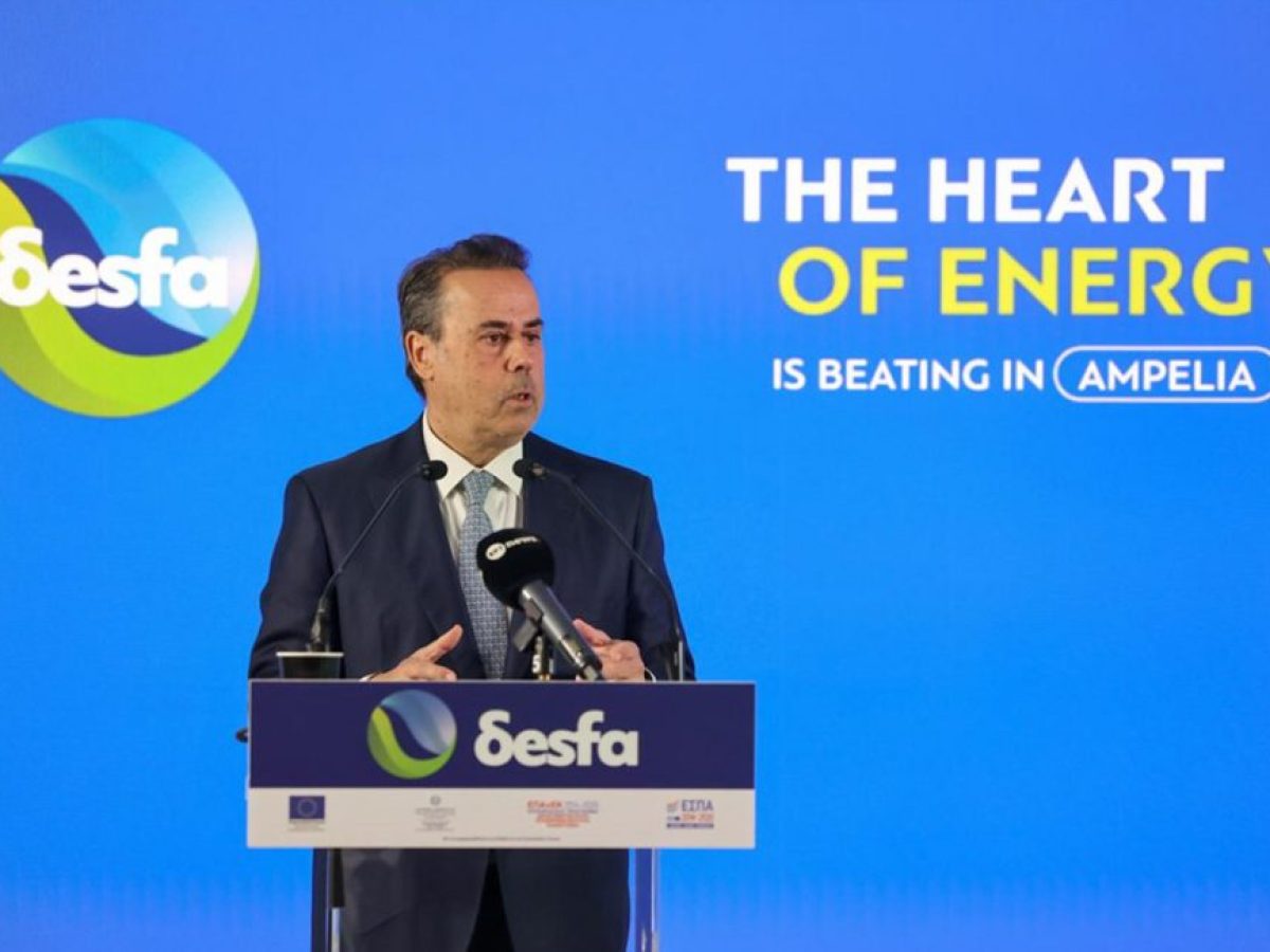 Παπασταύρου: Ο ΔΕΣΦΑ επιτρέπει στην Ελλάδα να συμβάλλει στην ευρωπαϊκή προσπάθεια απεξάρτησης από το ρωσικό φυσικό αέριο