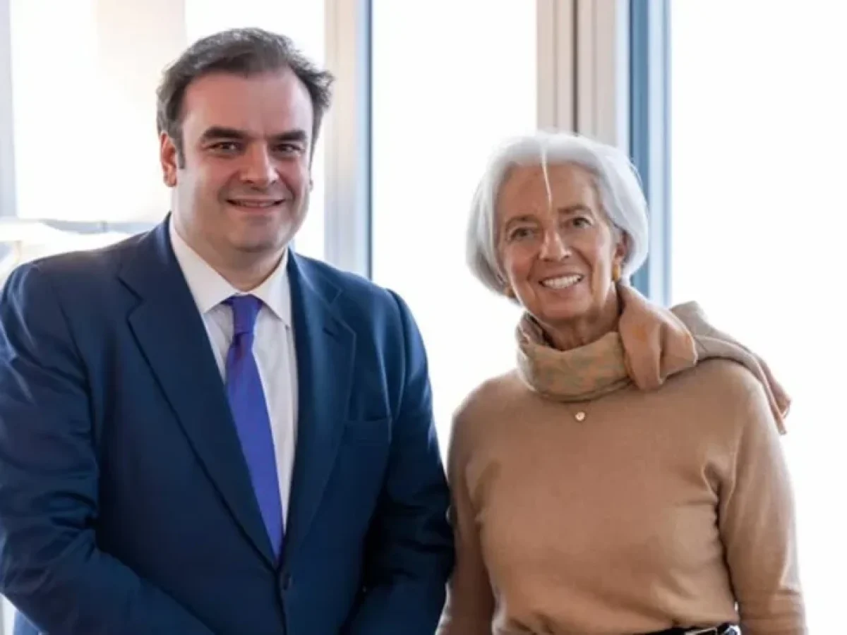 Συνάντηση Πιερρακάκη – Λαγκάρντ: Θα καταστήσουμε την ευρωζώνη ισχυρότερη