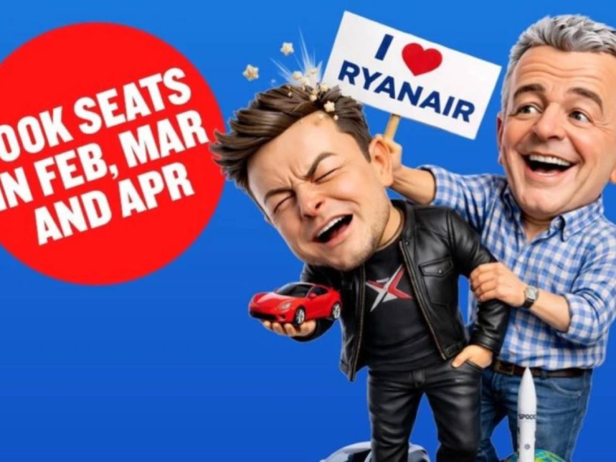 Ryanair vs Ίλον Μασκ: Η «Προσφορά για Μεγάλους Ηλίθιους» και ανελέητο τρολάρισμα