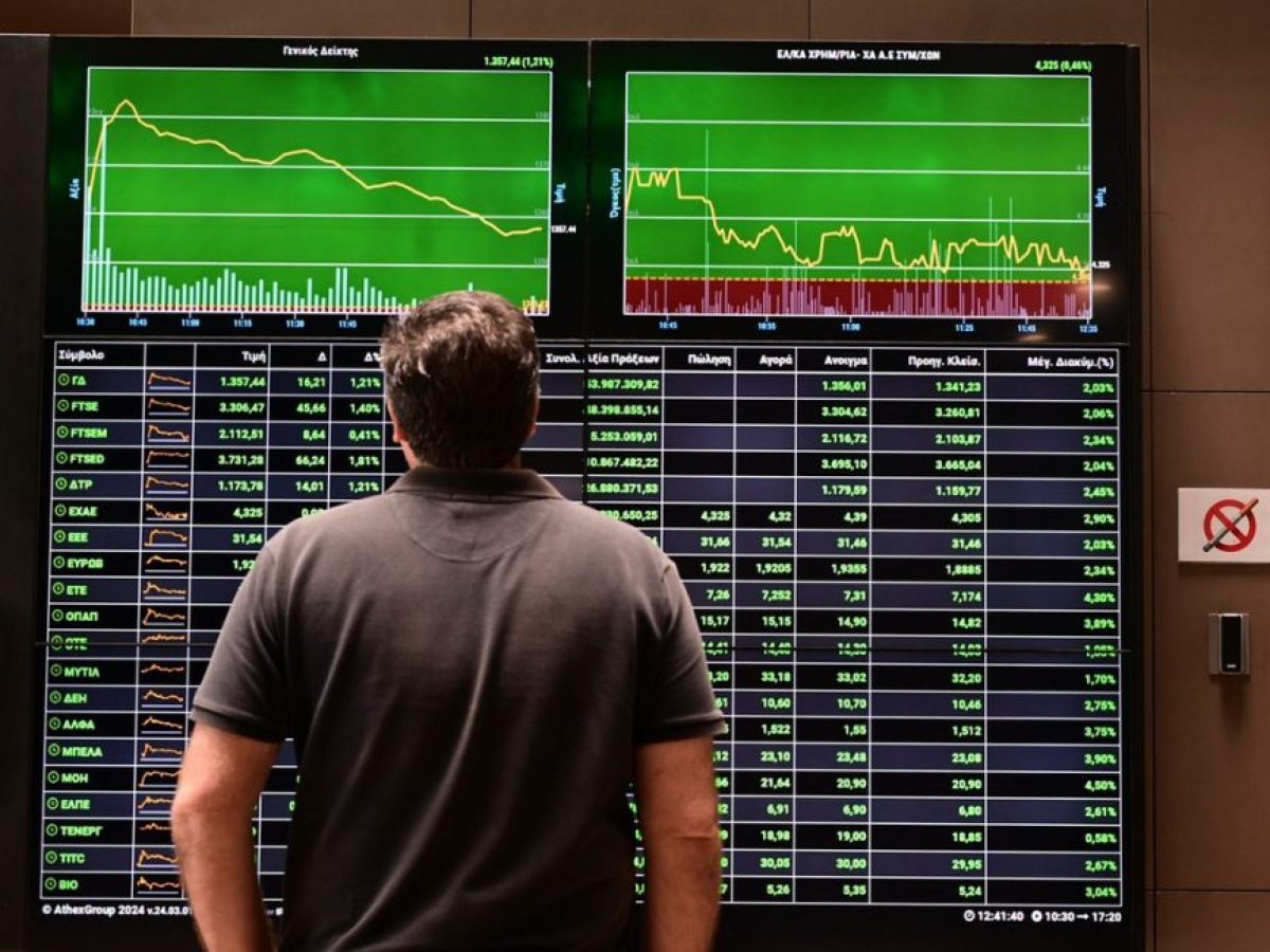 Χρηματιστήριο: Κλείσιμο με άνοδο 0,44%