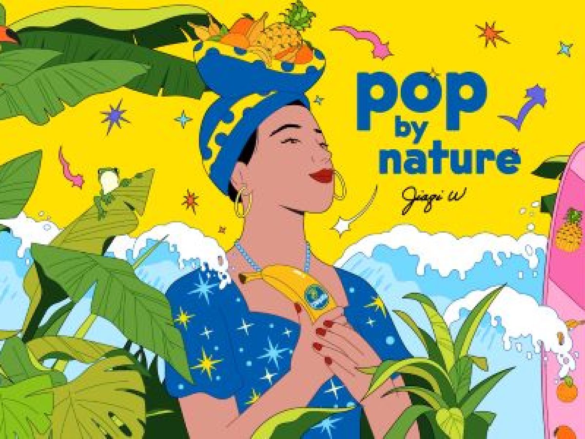 Η Chiquita παρουσιάζει για τρίτη χρονιά την εμβληματική καμπάνια «Pop by Nature» σε συνεργασία με την καλλιτέχνη Jiaqi Wang