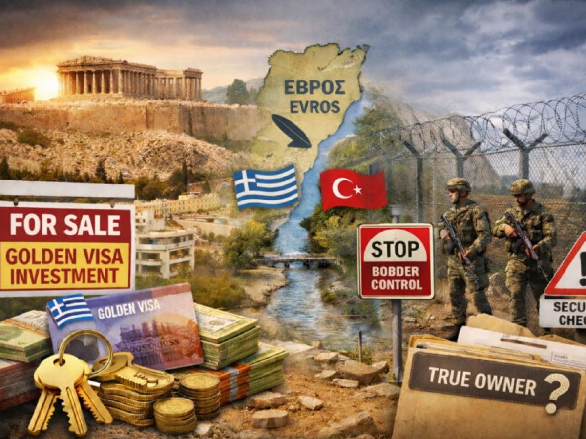 Από την golden visa στον Έβρο: Τι γράφουν στην Τουρκία για το real estate μέσω Βουλγαρίας στην Ελλάδα