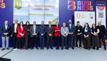 Zero Waste HORECA 2026: 3.200 επιχειρήσεις πρωτοστατούν στη βιωσιμότητα στον κλάδο Φιλοξενίας και Εστίασης