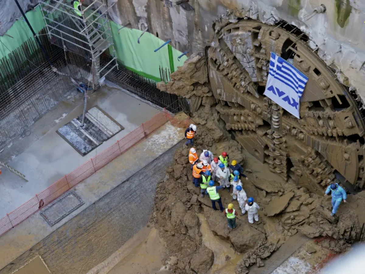 Κων. Μιτζάλης: «Πετύχαμε ένα σημαντικό ορόσημο. Ραντεβού στο τέλος του 2026 για την ολοκλήρωση όλης της σήραγγας της Γραμμής 4»