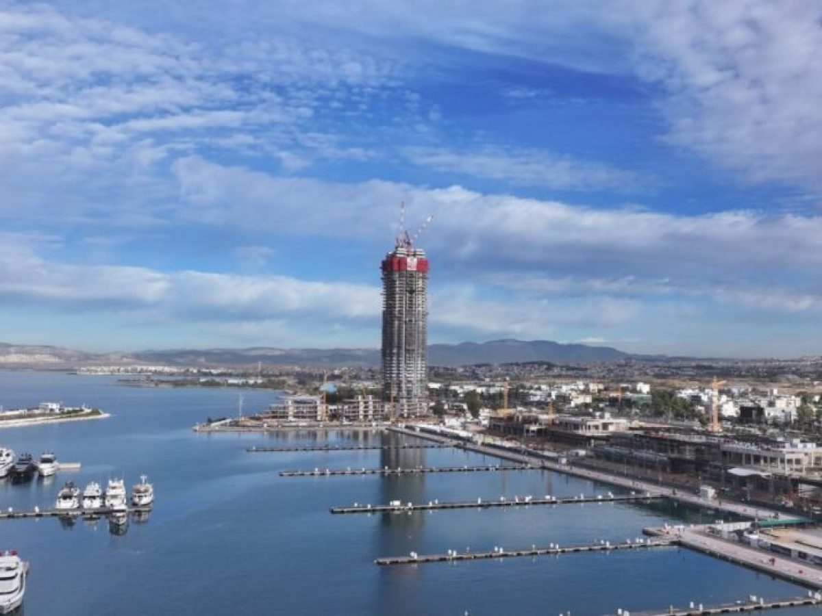 Lamda Development: Λίγους ορόφους πριν την ολοκλήρωση το έργο του Riviera Tower