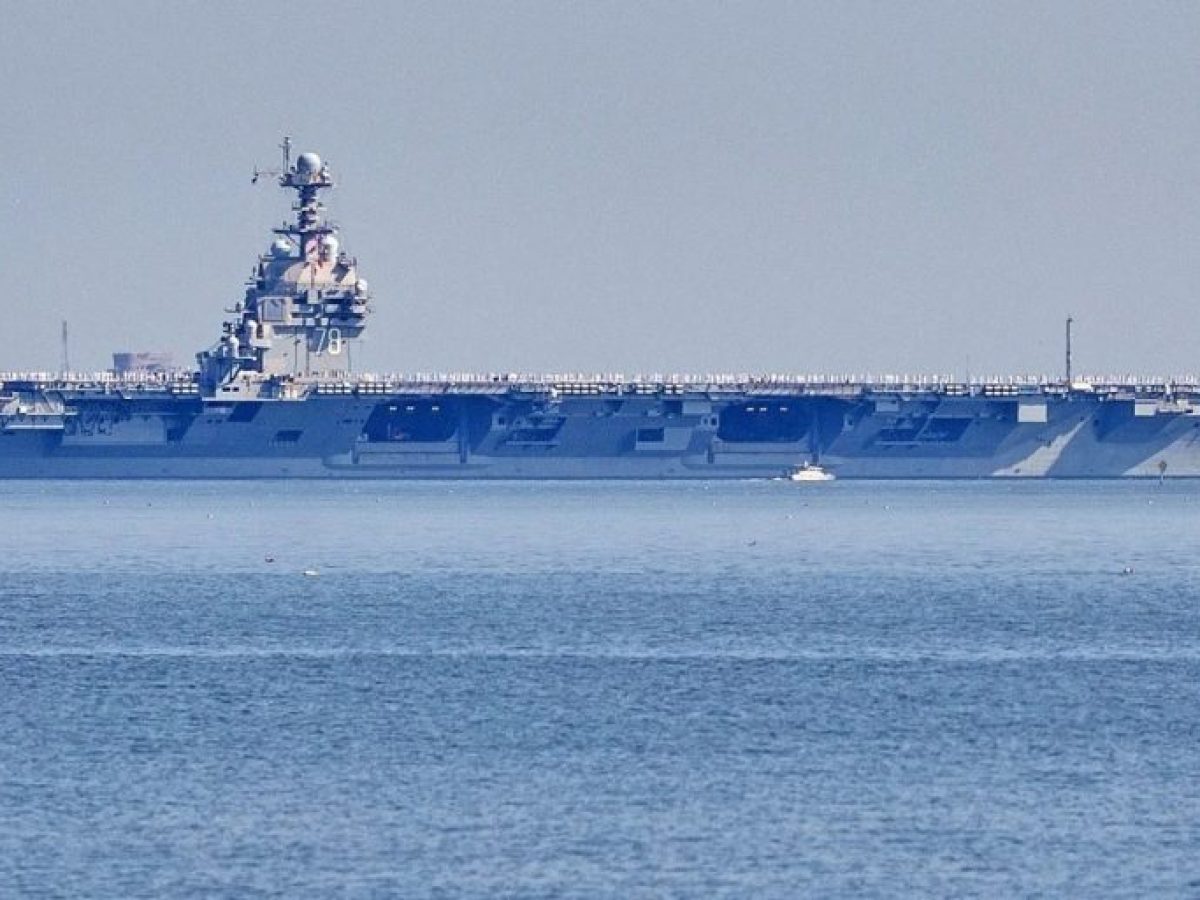 Φωτιά στο αμερικανικό αεροπλανοφόρο Gerald Ford – Δύο μέλη του πληρώματος τραυματίστηκαν