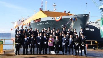 Η TMS Cardiff Gas (Γιώργος Οικονόμου): Παρέλαβε το νεότευκτο Olympus LNG