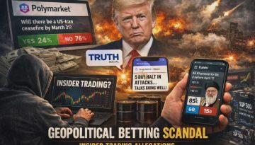 Αγορές και bets με… προβάδισμα στον πόλεμο: Μετά το πετρέλαιο, νέο ποντάρισμα για το τέλος του πολέμου στο Polymarket, εντείνει τις υποψίες για insider trading