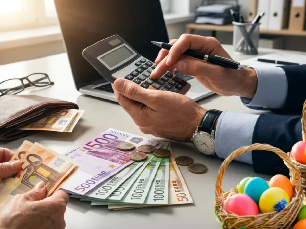 Δώρο Πάσχα: Πότε μπαίνουν τα χρήματα και πώς θα υπολογίσεις ακριβώς τι δικαιούσαι