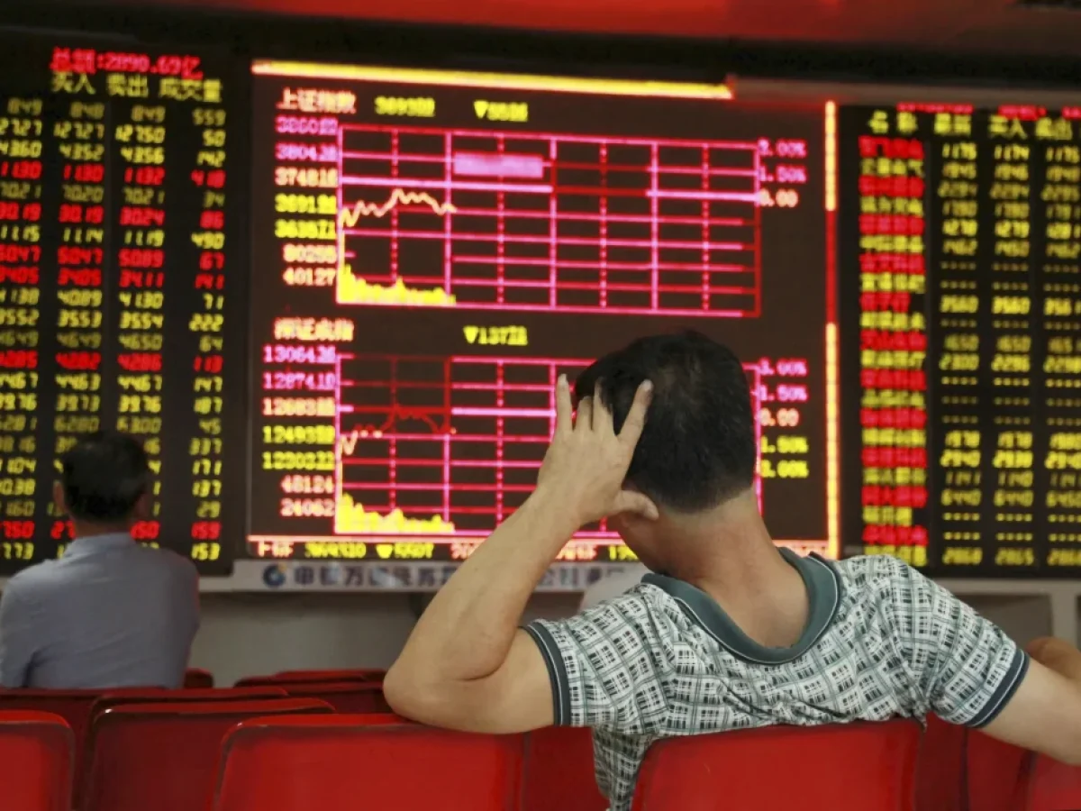 Πτωτικές τάσεις στο χρηματιστήριο της Αθήνας