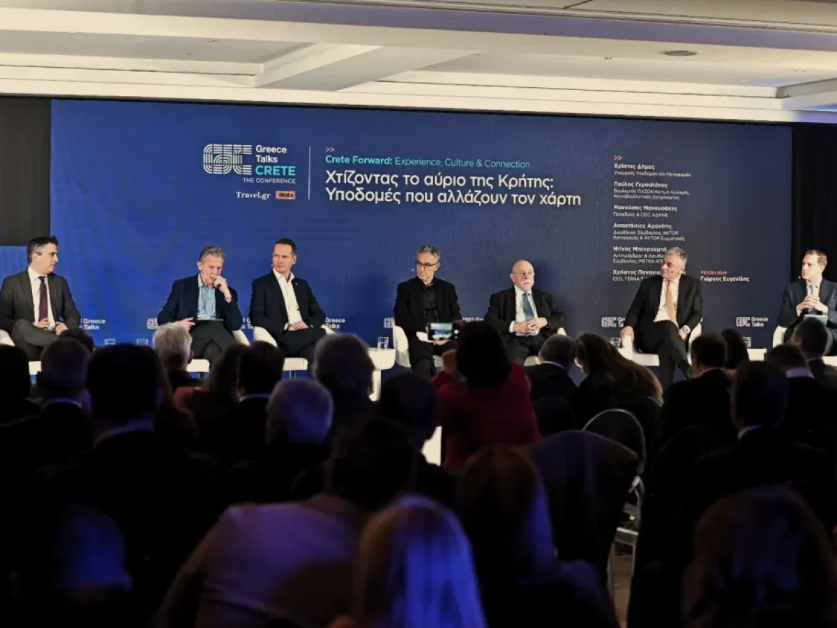 Μανουσάκης: Η διασύνδεση Κρήτης-Αττικής ανήκει στον αστερισμό των έργων που βάζουν την Κρήτη στη σύγχρονη εποχή