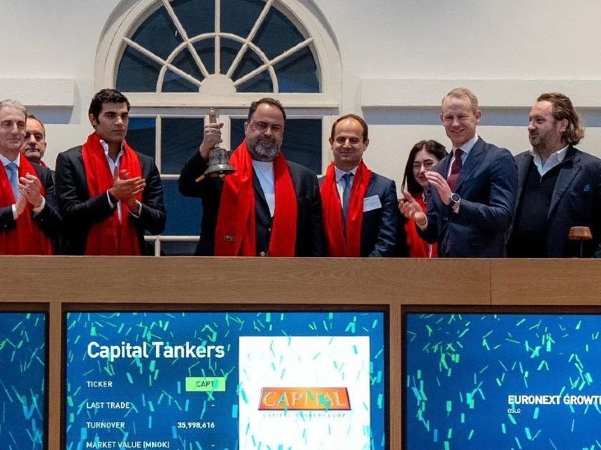 Η εντυπωσιακή πρεμιέρα της Capital Tankers στο Όσλο – Έναρξη διαπραγμάτευσης στο Euronext Growth Oslo
