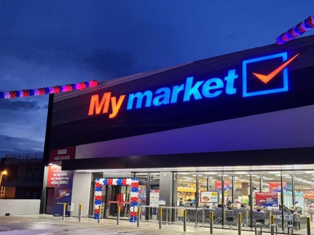 My market: Επένδυση 7 εκατ. ευρώ για το πρώτο κατάστημα στο Ηράκλειο Κρήτης και το ανακαινισμένο κατάστημα στον Άλιμο