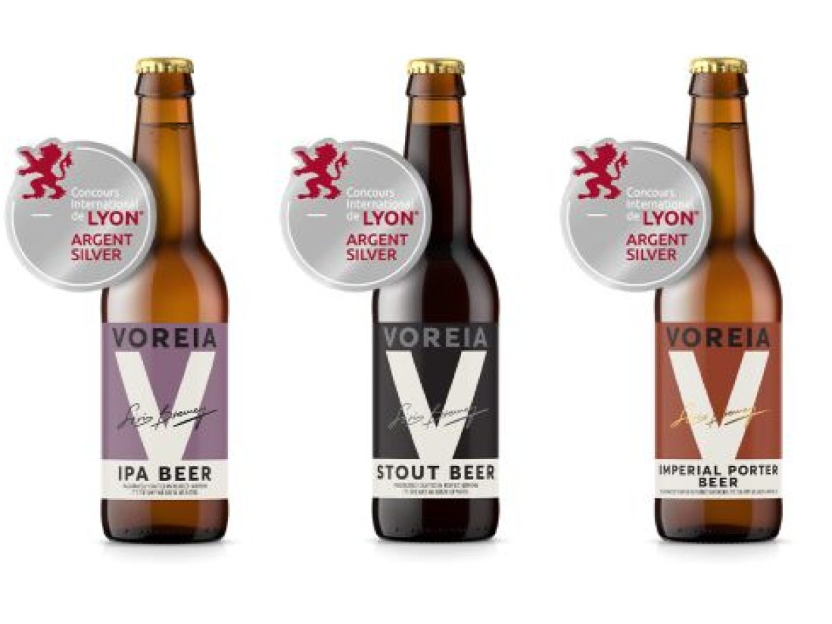Τριπλή διεθνής διάκριση για την μπύρα Voreia στο διαγωνισμό Concours International de Lyon 2026
