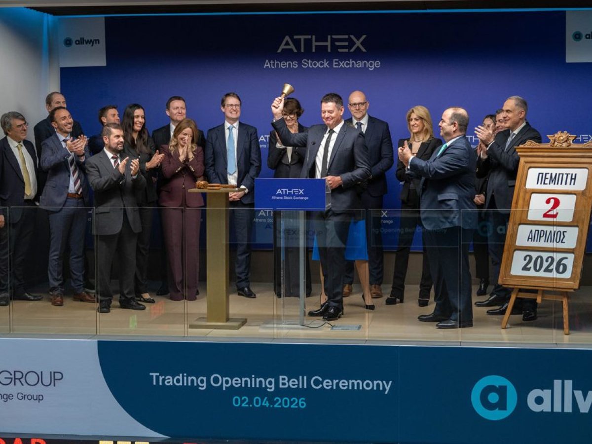 Ιστορική μέρα για την Allwyn: Χτύπησε το καμπανάκι για τις νέες μετοχές