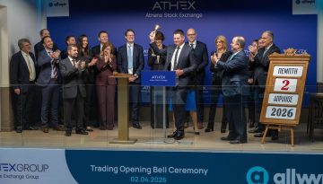 Ιστορική μέρα για την Allwyn: Χτύπησε το καμπανάκι για τις νέες μετοχές