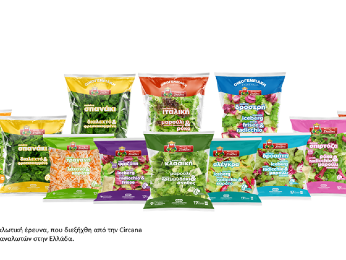 Οι φρέσκες σαλάτες ΜΠΑΡΜΠΑ ΣΤΑΘΗΣ αναδεικνύονται «Προϊόν της Χρονιάς 2026»