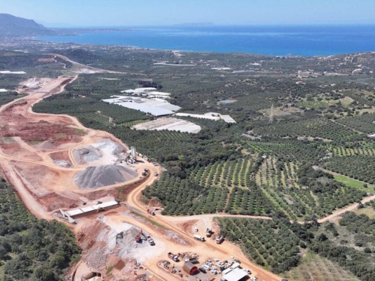 Σε πλήρη εξέλιξη τα έργα του ΒΟΑΚ σε όλη την Κρήτη – Εργοτάξια σε Χανιά, Ρέθυμνο και Ηράκλειο