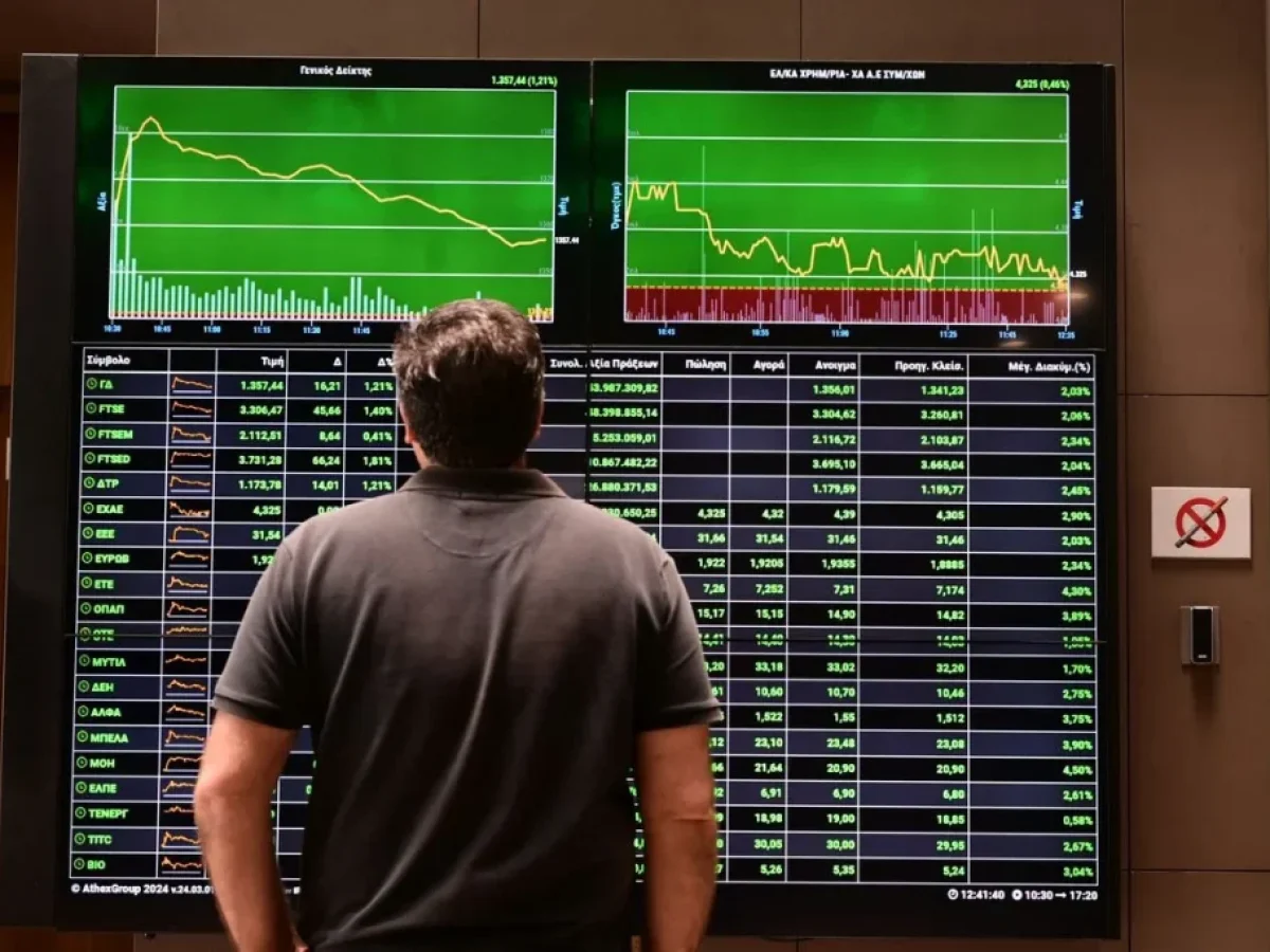 Δεύτερη ημέρα ανόδου για το Χρηματιστήριο της Αθήνας