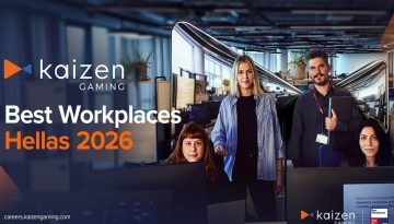 &Gamma;&iota;&alpha; &mu;ί&alpha; &alpha;&kappa;ό&mu;&eta; &chi;&rho;&omicron;&nu;&iota;ά, &eta; Kaizen Gaming &xi;&epsilon;&chi;&omega;&rho;ί&zeta;&epsilon;&iota; &omega;&sigmaf; Best Workplaces&trade; Hellas