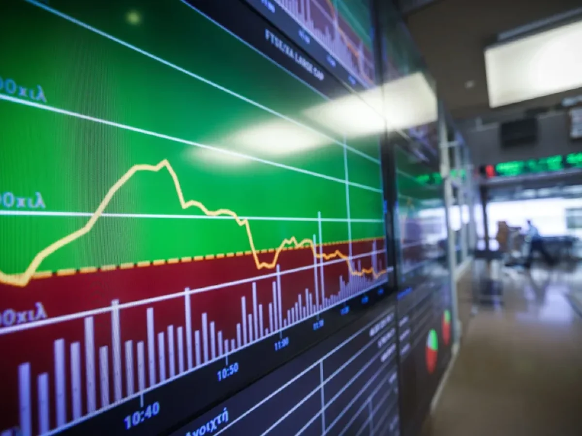 Χρηματιστήριο Αθηνών: Πτώση 1,26% με πίεση στις τράπεζες