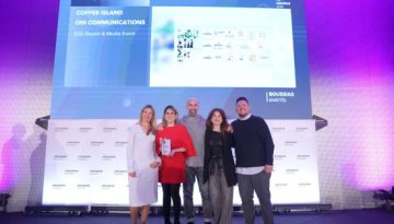 SILVER διάκριση για την Oni Communications και την Coffee Island στα PR Awards για το ESG Media Event