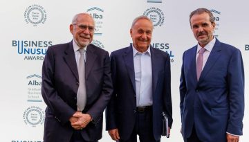 Πάνος Γερμανός: «Το μυστικό είναι να εμπνέεις τους γύρω σου» – Τιμήθηκε με το Business Unusual Award