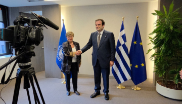 &Epsilon;ύ&sigma;&eta;&mu;&alpha; &tau;&eta;&sigmaf; &Gamma;&kappa;&epsilon;&omicron;&rho;&gamma;&kappa;ί&epsilon;&beta;&alpha; &sigma;&tau;&omicron;&nu; &Pi;&iota;&epsilon;&rho;&rho;&alpha;&kappa;ά&kappa;&eta; &ndash; &Tau;&iota; &sigma;&upsilon;&zeta;ή&tau;&eta;&sigma;&epsilon; &omicron; &Pi;&rho;ό&epsilon;&delta;&rho;&omicron;&sigmaf; &tau;&omicron;&upsilon; Eurogroup &mu;&epsilon; &tau;&eta;&nu; &epsilon;&pi;&iota;&kappa;&epsilon;&phi;&alpha;&lambda;ή&sigmaf; &tau;&omicron;&upsilon; &Delta;&Nu;&Tau;&nbsp;