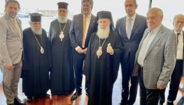 Η ναυτιλιακή κοινότητα στηρίζει το Πατριαρχείο Ιεροσολύμων