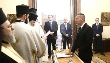 Γιάννης Στουρνάρας: Ορκίστηκε για νέα θητεία στην Τράπεζα της Ελλάδος