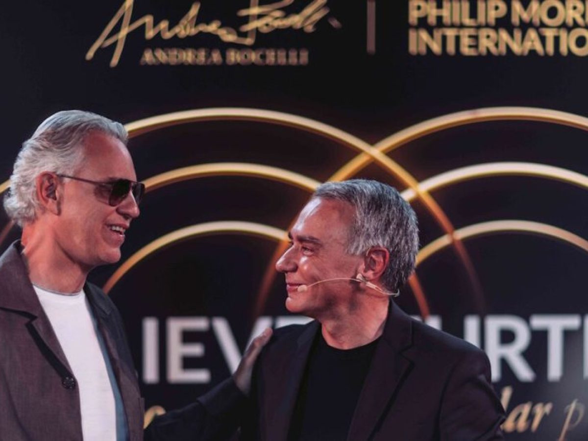 Η Philip Morris International και ο Αντρέα Μποτσέλι παρουσίασαν την πλατφόρμα «Believe. Further»
