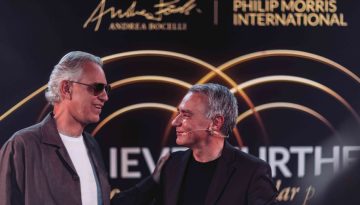 Η Philip Morris International και ο Αντρέα Μποτσέλι παρουσίασαν την πλατφόρμα «Believe. Further»