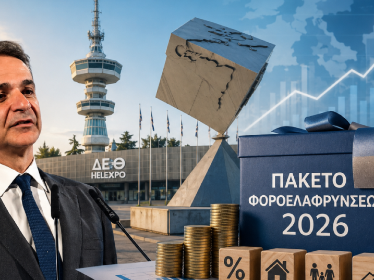ΔΕΘ 2026: Το πακέτο των φοροελαφρύνσεων που θα κρίνει το πολιτικό και οικονομικό στοίχημα της κυβέρνησης