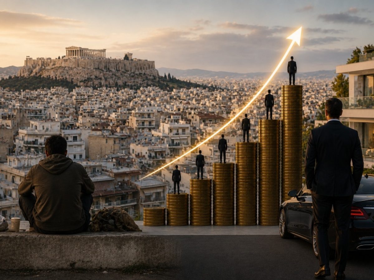 Έκθεση UBS: Αυξήθηκε ο πλούτος στην Ελλάδα, αλλά οι φτωχοί έγιναν φτωχότεροι