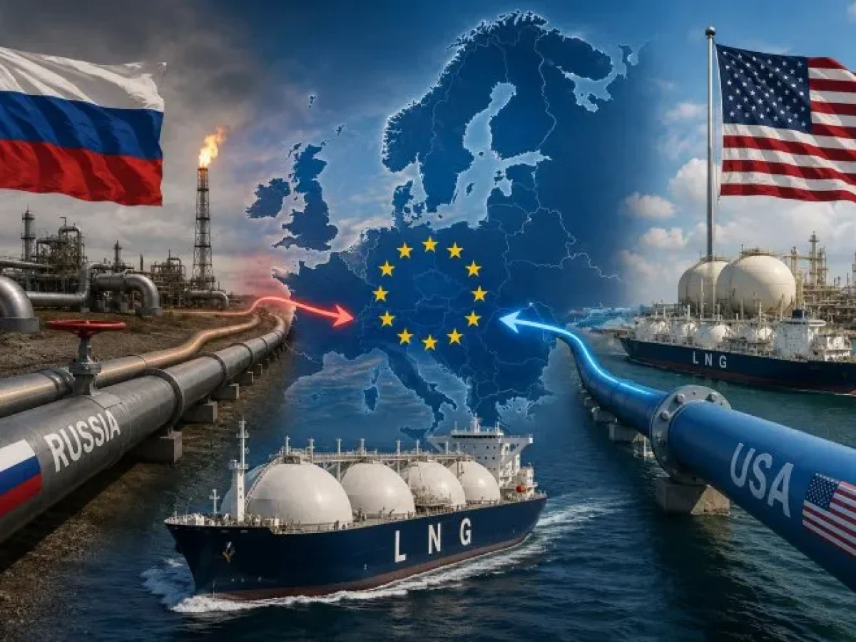 Η ΕΕ κόβει το ρωσικό αέριο, αλλά φοβάται και την εξάρτηση από τις ΗΠΑ