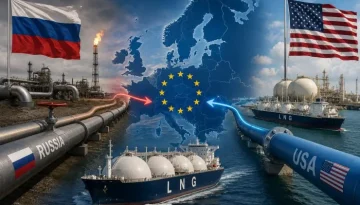 Η ΕΕ κόβει το ρωσικό αέριο, αλλά φοβάται και την εξάρτηση από τις ΗΠΑ