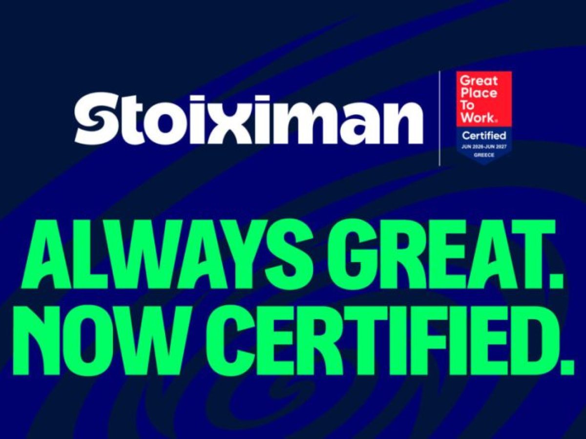 Η Stoiximan απέκτησε την πιστοποίηση Great Place To Work