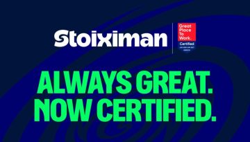 Η Stoiximan απέκτησε την πιστοποίηση Great Place To Work