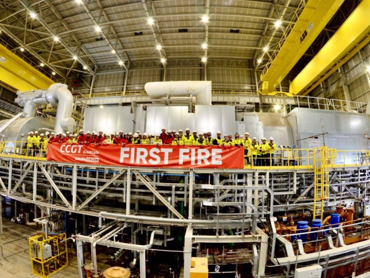 METLEN: Πραγματοποίησε με επιτυχία το «First Fire» στο έργο CCGT Grudziądz στην Πολωνία