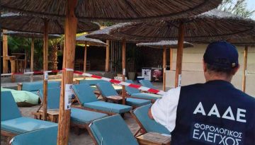 ΑΑΔΕ: 48ωρο λουκέτο και πρόστιμα σε γνωστό beach club της Πάρου – Enimerosi24