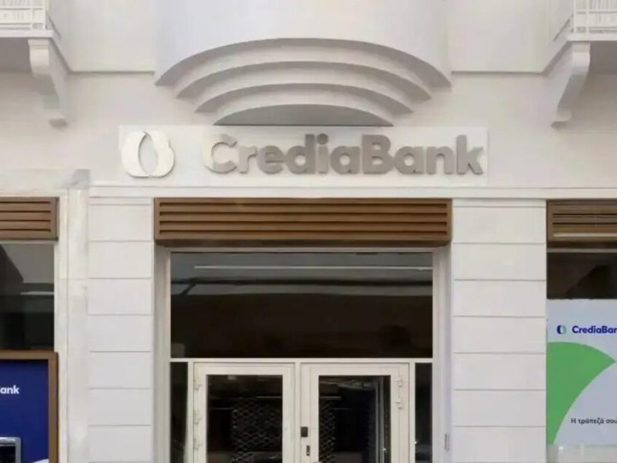 CrediaBank: Καθαρά κέρδη 23 εκατ. ευρώ στο α΄ εξάμηνο –  Στα 2 δισ. ευρώ οι νέες εκταμιεύσεις