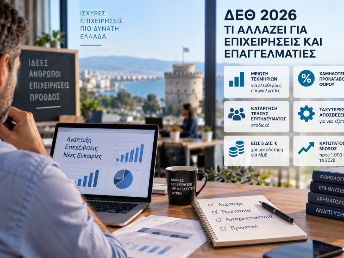 &Delta;&Epsilon;&Theta; 2026: Ό&lambda;&alpha; &tau;&alpha; &nu;έ&alpha; &mu;έ&tau;&rho;&alpha; &gamma;&iota;&alpha; &epsilon;&pi;&iota;&chi;&epsilon;&iota;&rho;ή&sigma;&epsilon;&iota;&sigmaf; &kappa;&alpha;&iota; &epsilon;&pi;&alpha;&gamma;&gamma;&epsilon;&lambda;&mu;&alpha;&tau;ί&epsilon;&sigmaf;